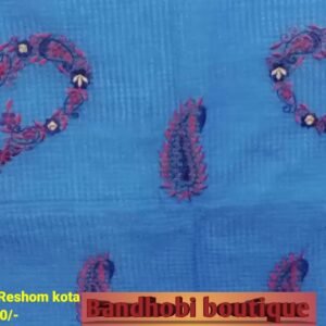 Stitched work on Reshom kota